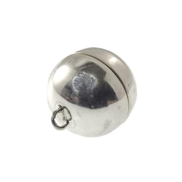 Echt zilveren magneetslot voor sieraden, zilveren magneetsluiting