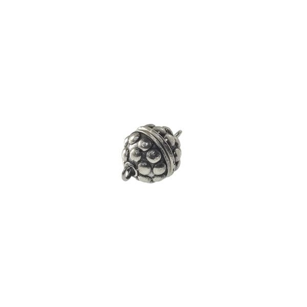 Echt zilveren magneetslot voor sieraden, zilveren magneetsluiting